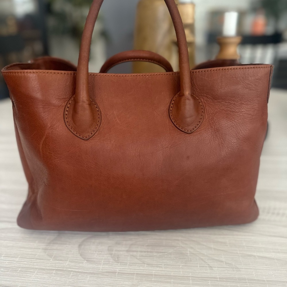 Mark & Graham Elisabetta Slouch Leather tote